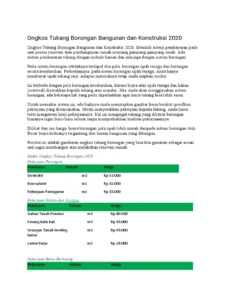 Panduan Lengkap Menentukan Anggaran Upah Tukang Bangunan untuk Proyek Anda di Solo!